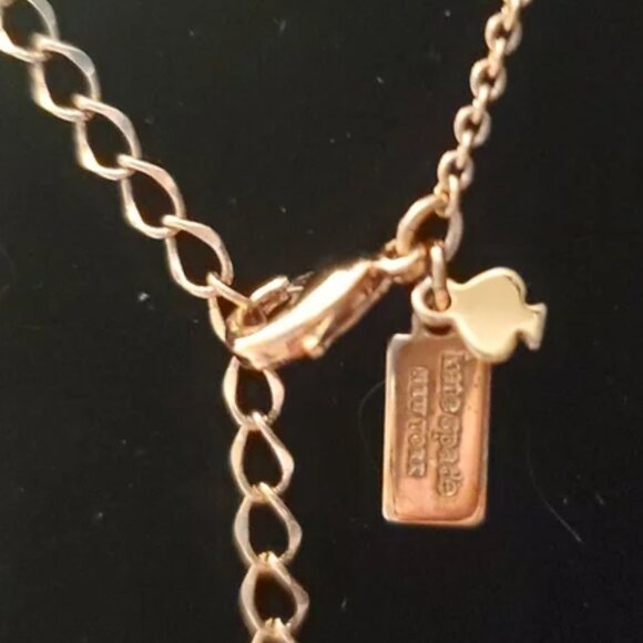 Kate Spade Charm Necklace Spot The Spade - Picture 2 of 3